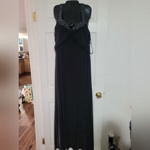 Elegant Black Evening Gown